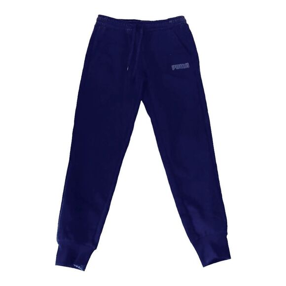 NWT Puma Basics Black Joggers Size Medium - Picture 2 of 12